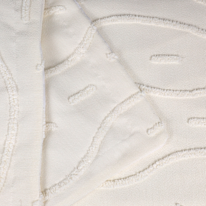 Bedspread set, VIVEN, 3 pieces, 240x250 cm, 60x80cm, Cotton, Cream