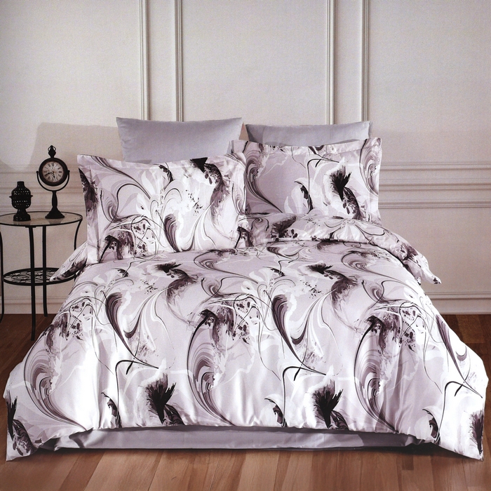 Bed linen set, NAZENIN, 4 pcs, 240x260 cm, 200x220 cm, 50x70 cm, Cotton, Various Colors