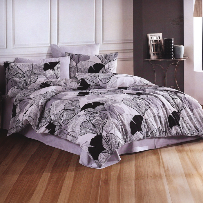 Bed linen set, NAZENIN, 4 pcs, 240x260 cm, 200x220 cm, 50x70 cm, Cotton, Various Colors