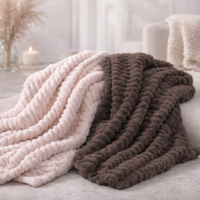 Покрывало, 3TEX, 200x220см, Синтетические волокна, Различные Цвета