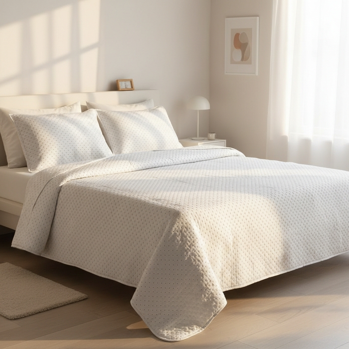 Cuvertura, 3TEX, 200x220cm, Fibre sintetice, Diverse Culori, Double face