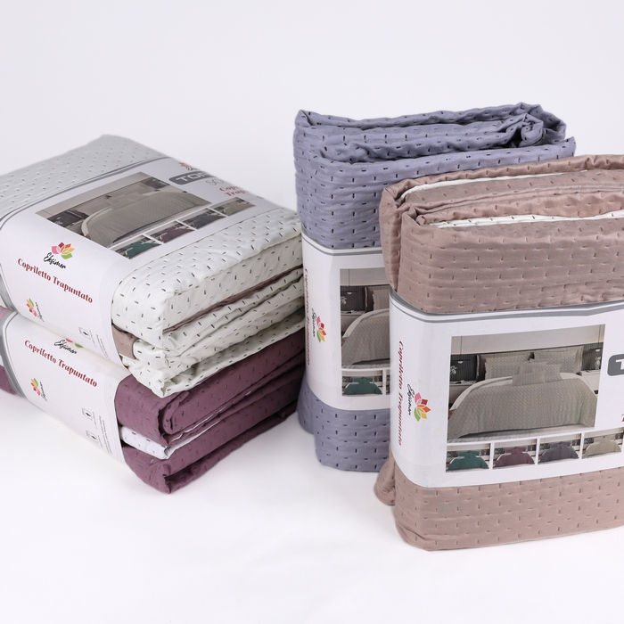 Cuvertura, 3TEX, 200x220cm, Fibre sintetice, Diverse Culori, Double face