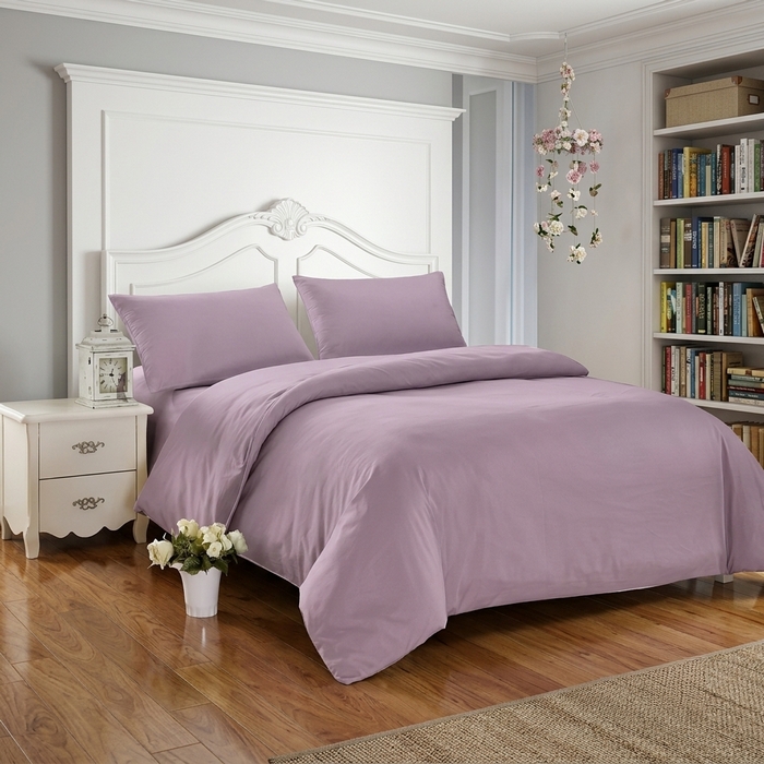 Set lenjerie de pat, 3TEX, 200x220 cm, 240x260 cm, 50x70cm, Diverse Culori