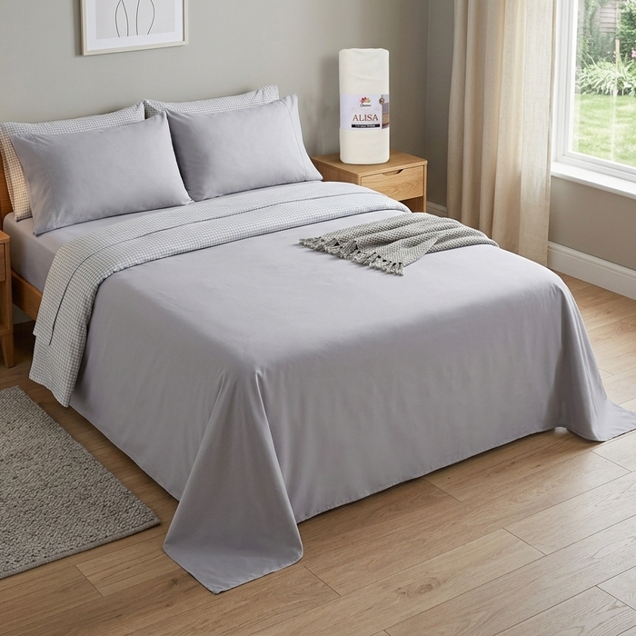 Bed sheet with elastic band, 3TEX, 160x200 cm, with elastic, 30 cm, Various Colors