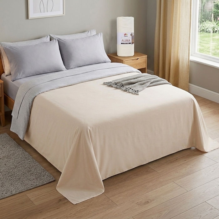 Bed sheet with elastic band, 3TEX, 180x200 cm, with elastic, 30 cm, Various Colors