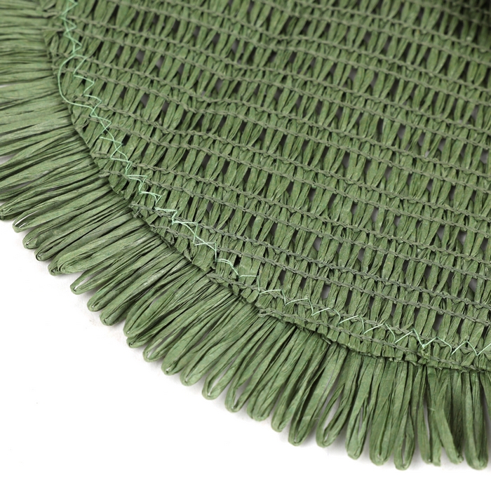 Placemat, GS, Synthetic fibers, 38x38 cm, Green