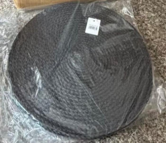 Serveta, GS, Sfoară hîrtie, 35 cm, Negru