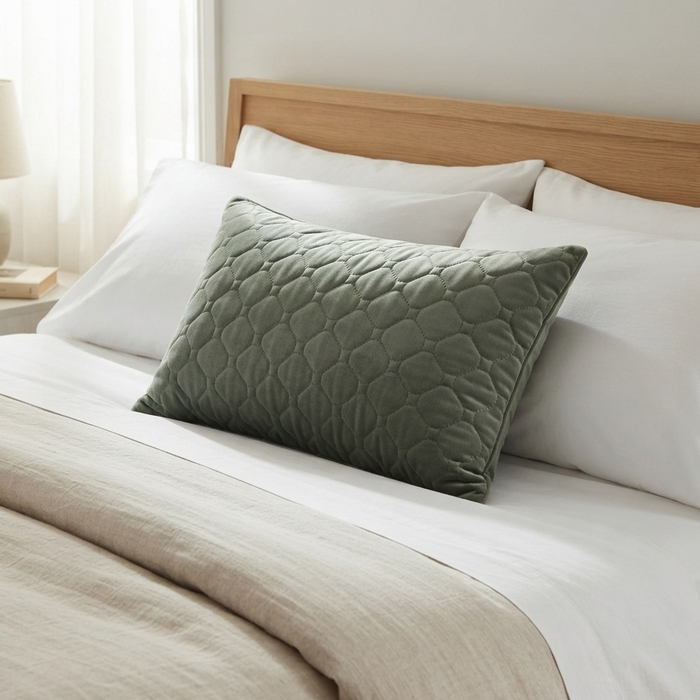 Perna, BALAK HOME, Velour, 50x70 cm, Verde