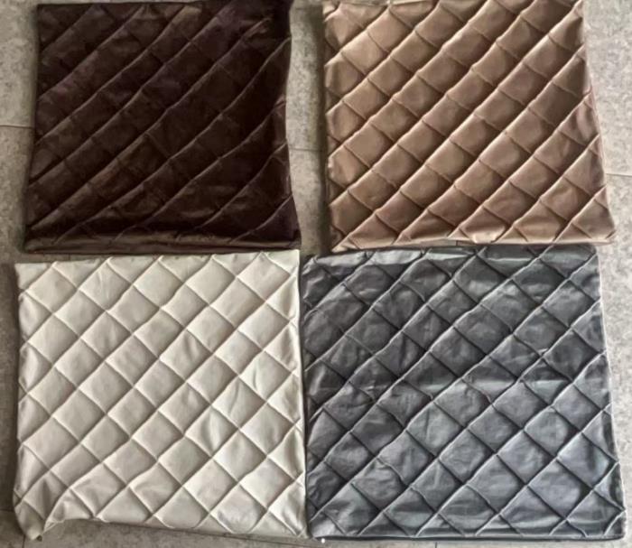 Fata de perna decorativa, GS, Poliester, 45x45 cm, Diverse Culori