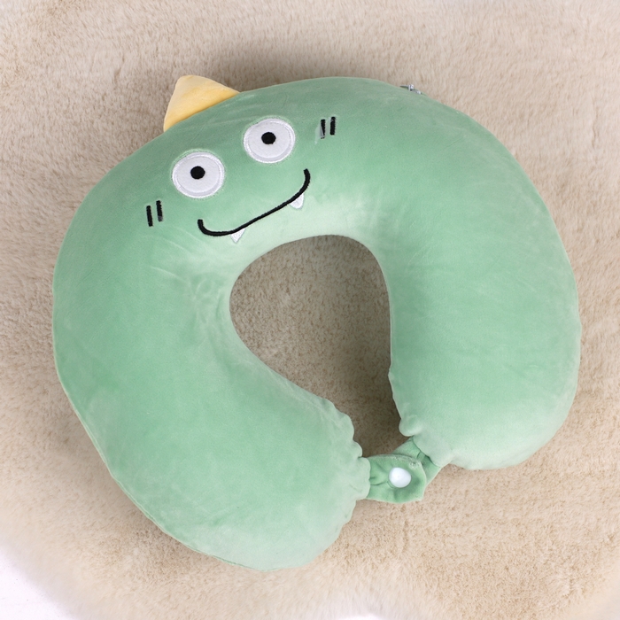 Travel pillow, GS, Synthetic fibers, Memory foam, Various Colors, Travel pillow