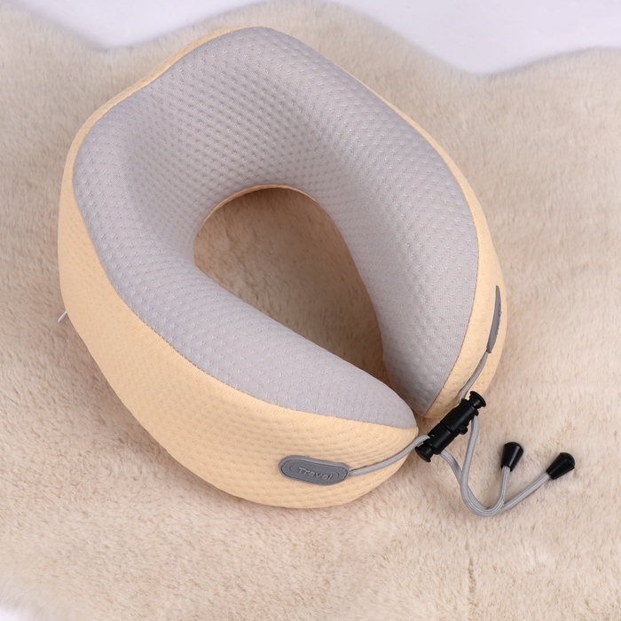 Travel pillow, GS, Synthetic fibers, Memory foam, Various Colors, Travel pillow