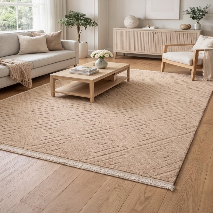 Covor, 3TEX, 160X230cm, Diverse Culori, Cu franjuri