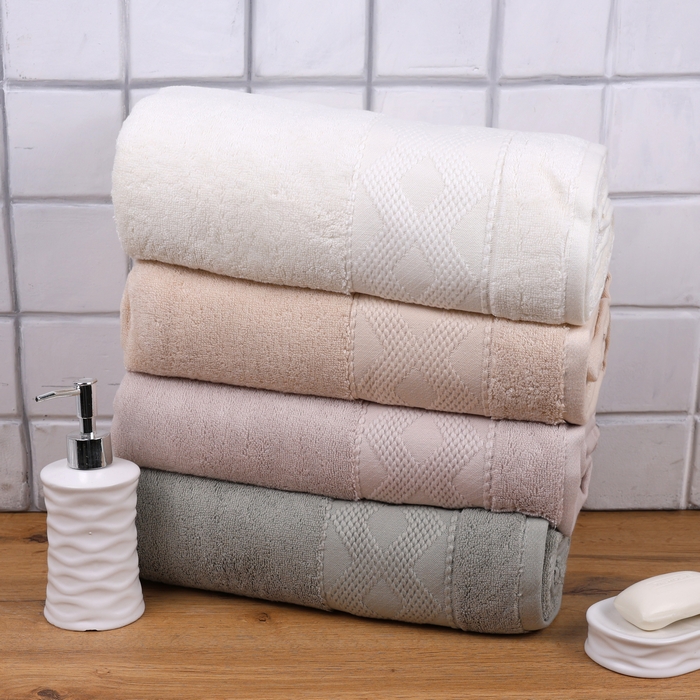 Prosop baie, MK HAVLU, Bumbac, 70x140 cm, Diverse Culori, 450gr/m2