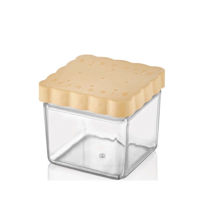 Chocolate saver box, QLUX, Plastic, Sweets, Transparent, With lid, Square