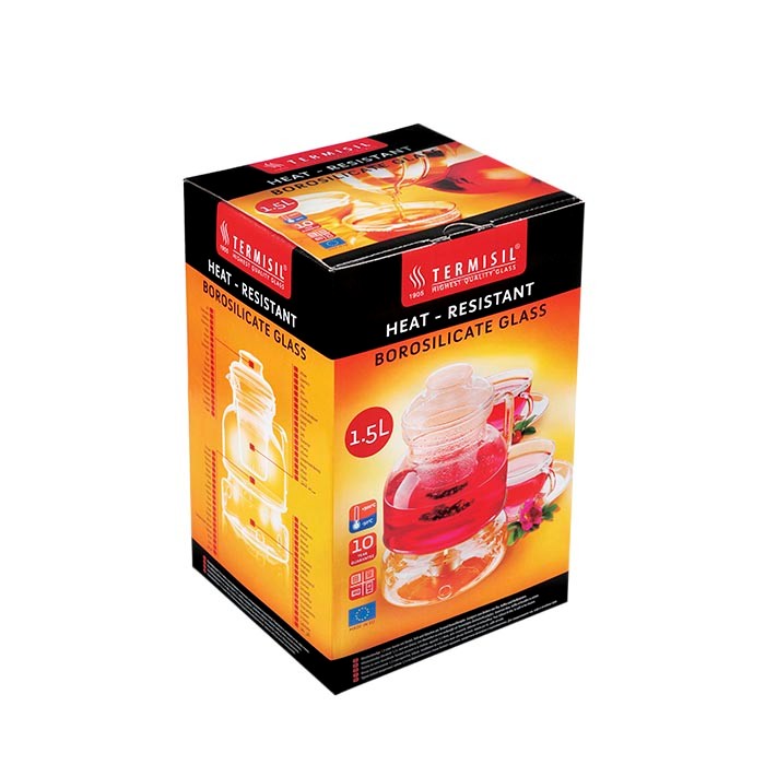 Infuser tea, TERMISIL, 1.5L, Glass
