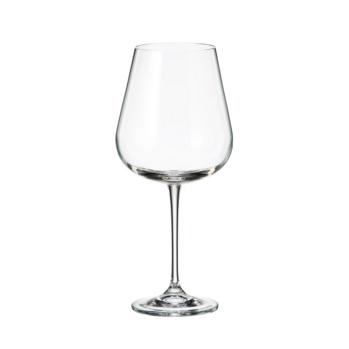 Set 6 pahare, CRYSTALITE-BOHEMIA, Ardea, Vin rosu, 670ml, Sticla