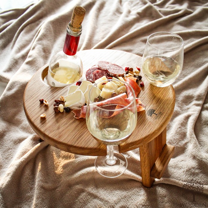 Cheese platter, WOODEN, Wood, 34cm, Round