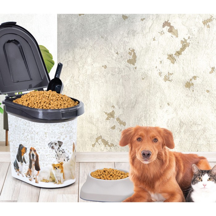 Container, Plast Art, For pets, Plastic, 33L