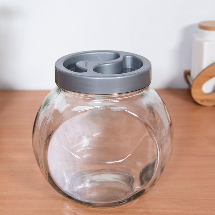 Recipient depozitare, Everglass, Sticla, 1730ml