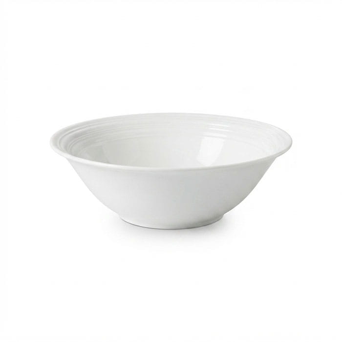 Bol, WELLDISH, Portelan, 17.8 cm, Alb, Linea