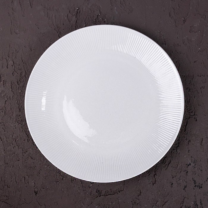 Farfurie plata, WELLDISH, Malmo, Portelan, 26.7cm, Alb, Rotunda, Farfurie plata