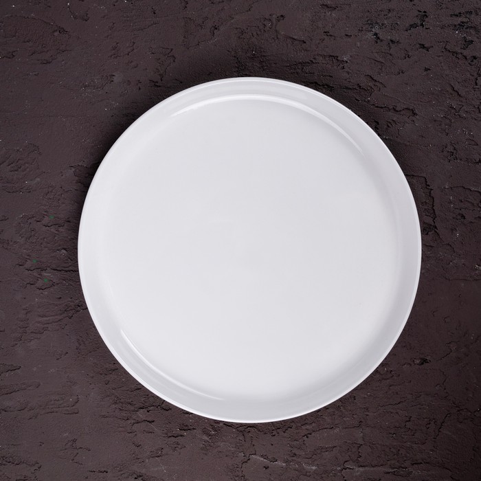 Farfurie plata, WELLDISH, Portelan, Oslo, 19,6 cm, Alb, Rotunda, Farfurie plata