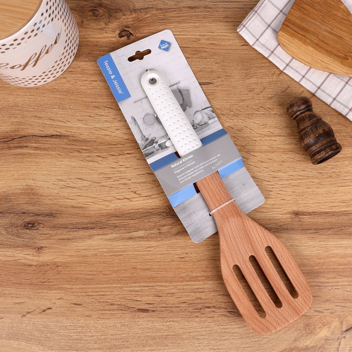 Spatula, Tessie&Jessie, Wood/Plastic, 30.5 cm, 7.7 cm, 1.2 cm
