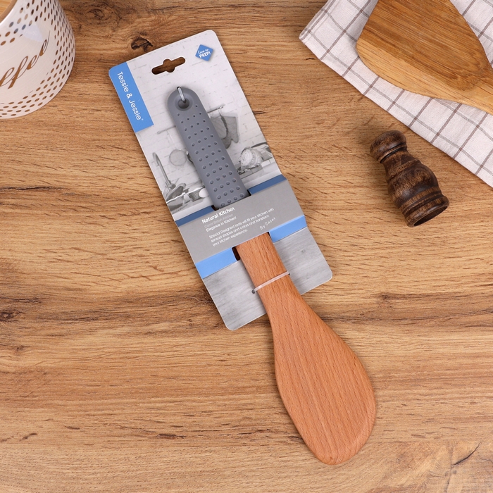 Spatula, Tessie&Jessie, Wood/Plastic, 30.5 cm, 7.1 cm, 1.2 cm