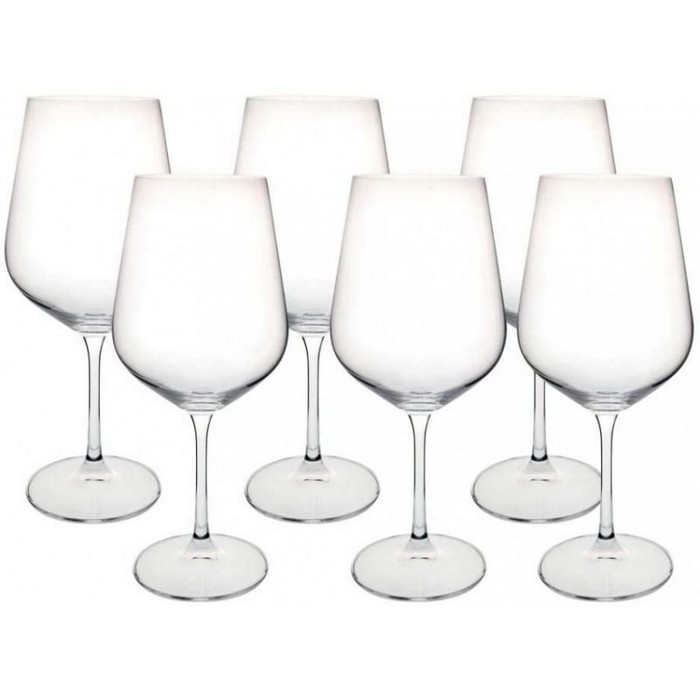 Set pahare, CRYSTALITE-BOHEMIA, 6 buc, Sticla, 580ml, Strix, Vin