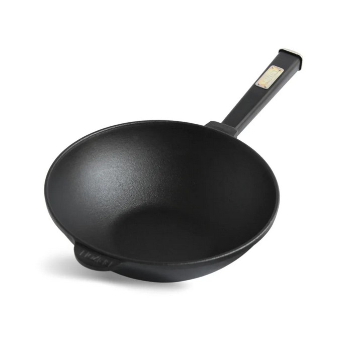 Tigaie wok, BRIZOLL, Fonta, 26cm, 8mm, 2.8L, Electrica,gaz