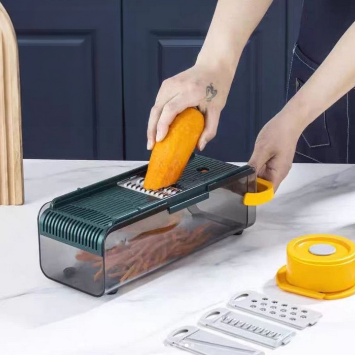 Feliator manual, GS, Otel inoxidabil/Plastic, Legume, Fructe