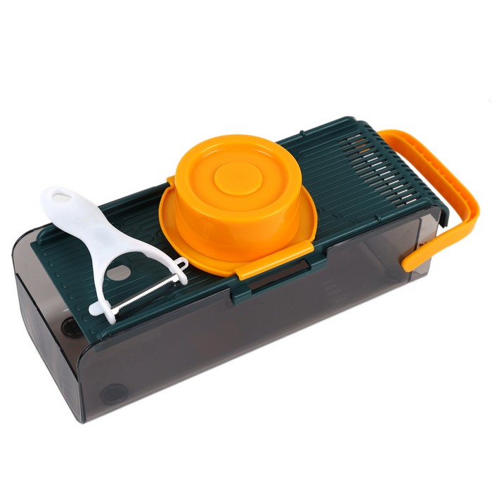 Feliator manual, GS, Otel inoxidabil/Plastic, Legume, Fructe