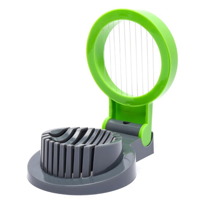 Set cutit feliator, GS, Otel inoxidabil/Plastic, 2 piese, Mix