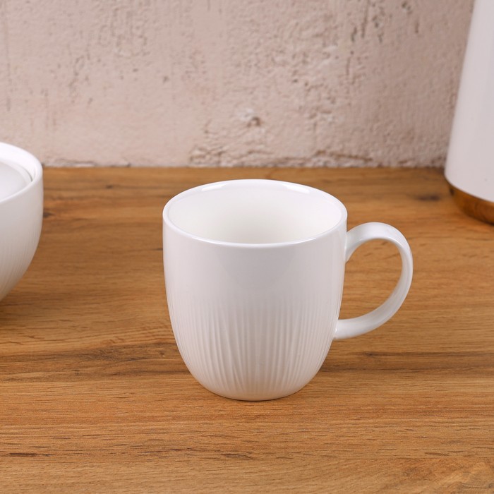 Cana, Bomei Porcelain, Portelan, Alb, 340ml