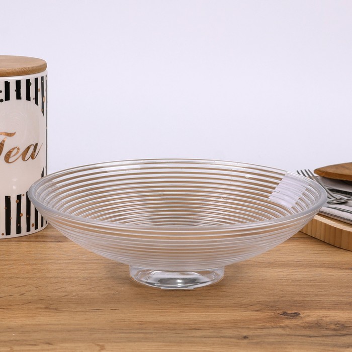 Fruit bowl, CHUGUANG, Glass, 25cm, 7.5cm