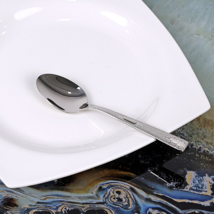 Набор ложек, PROUD, 6 предметов, Нержавеющая сталь 201, 14 гр, кофе