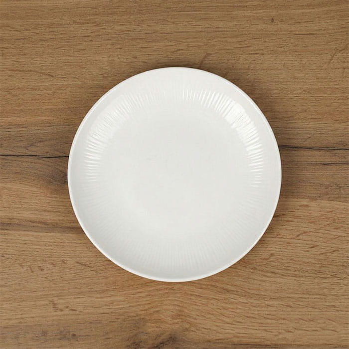 Plate, GS, Porcelain, 18cm, White, Round, Plate