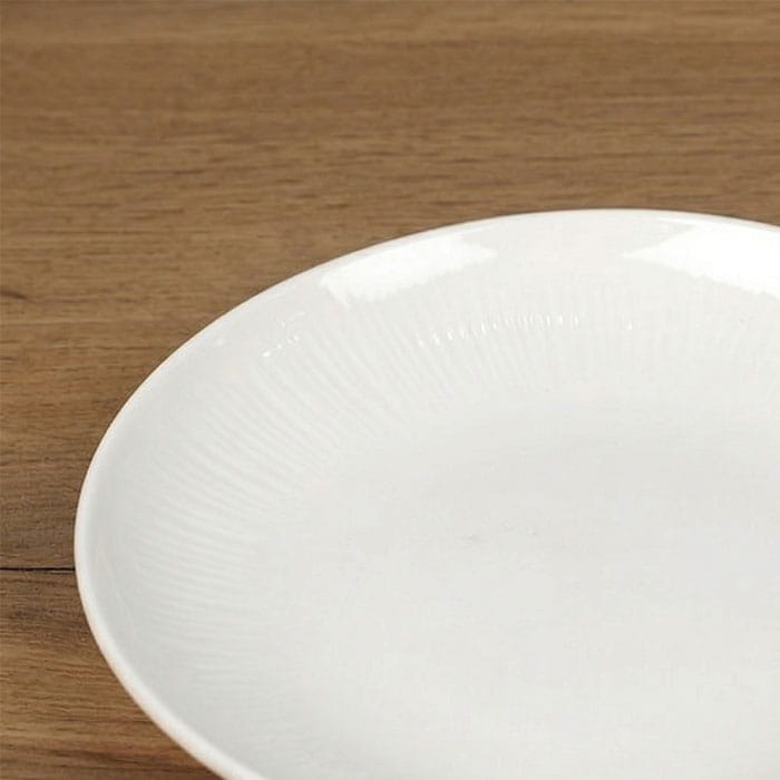 Plate, GS, Porcelain, 18cm, White, Round, Plate