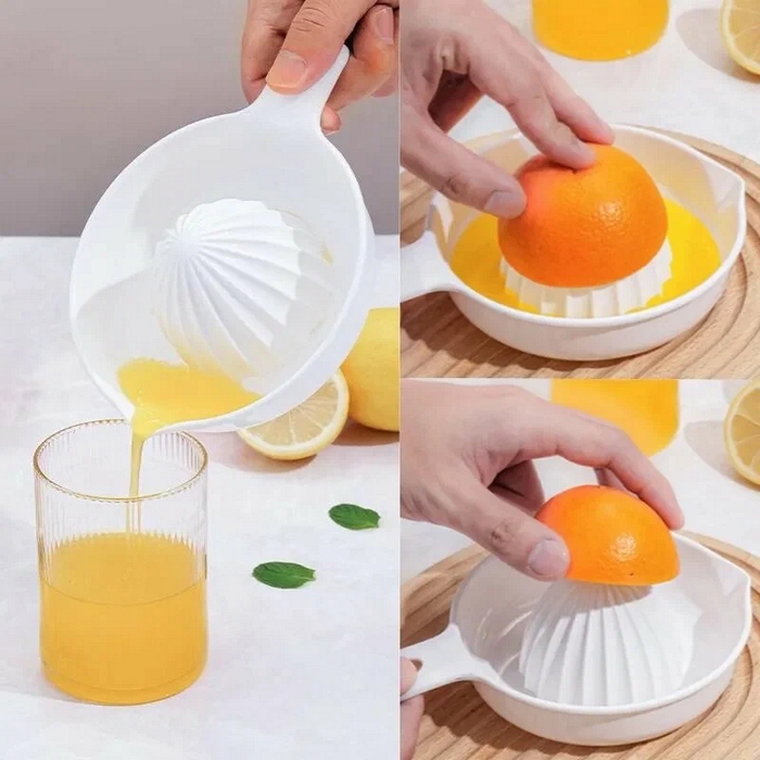 Соковыжималка для цитрусов, VOCEN, Пластик, Белый