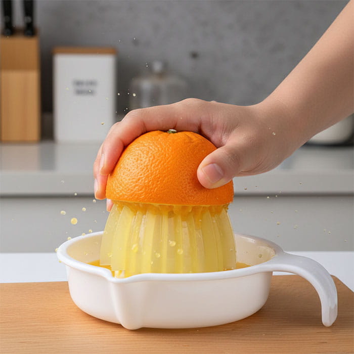 Соковыжималка для цитрусов, VOCEN, Пластик, Белый