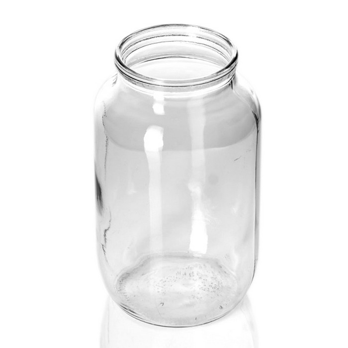 Borcan, DELMIX, Sticla, 2 L, Sko, Transparent, Borcan