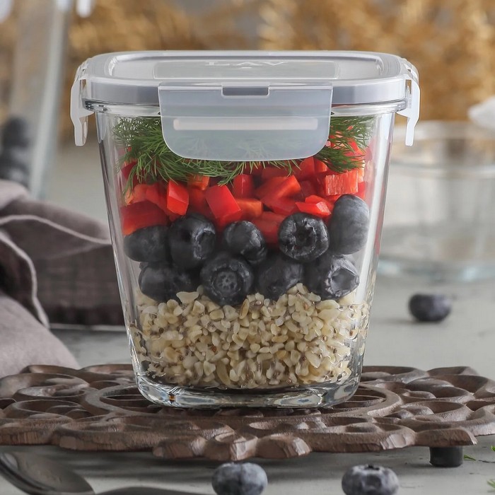 Container, LAV, Sticla, 700 ml