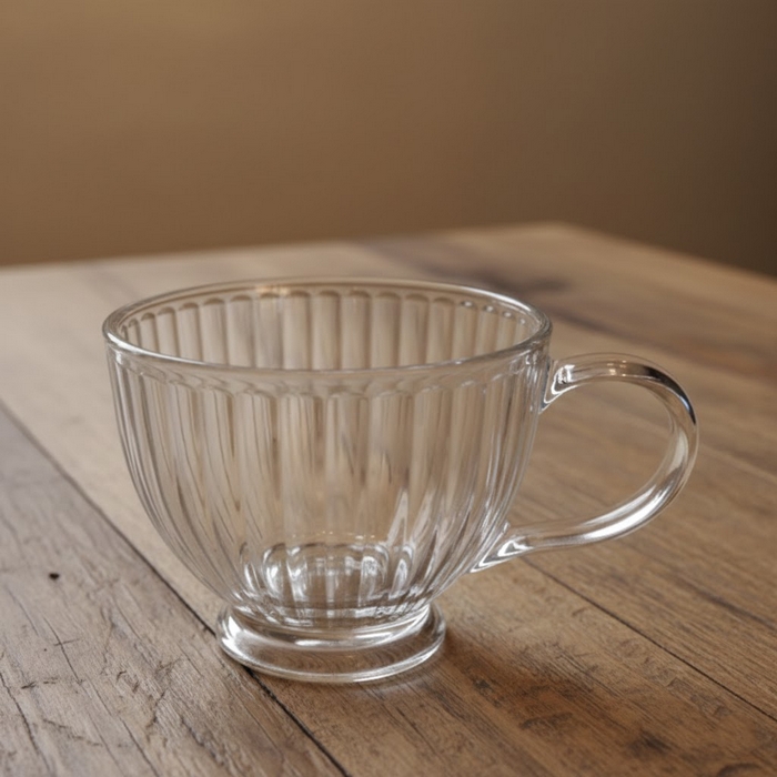 Cup, JINGYUAN, Glass, 430ml, Transparent