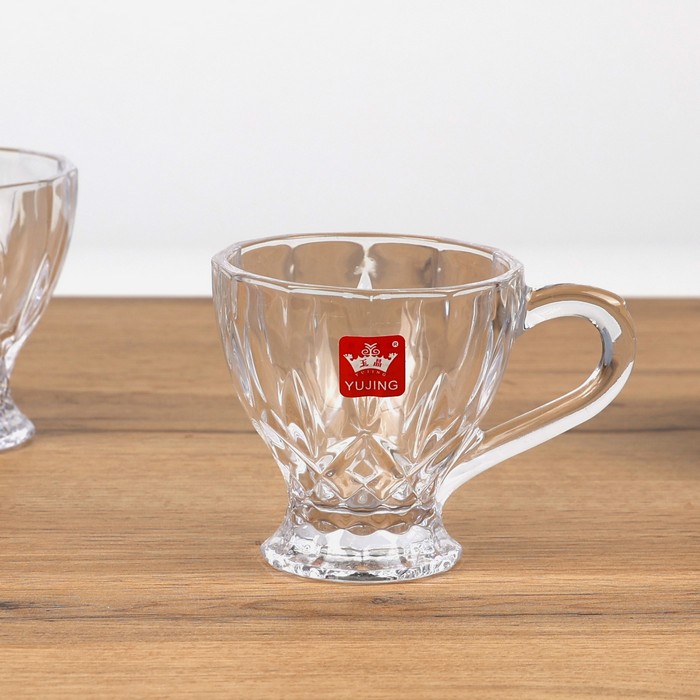 Cup, JINGYUAN, Glass, Transparent, 160ml