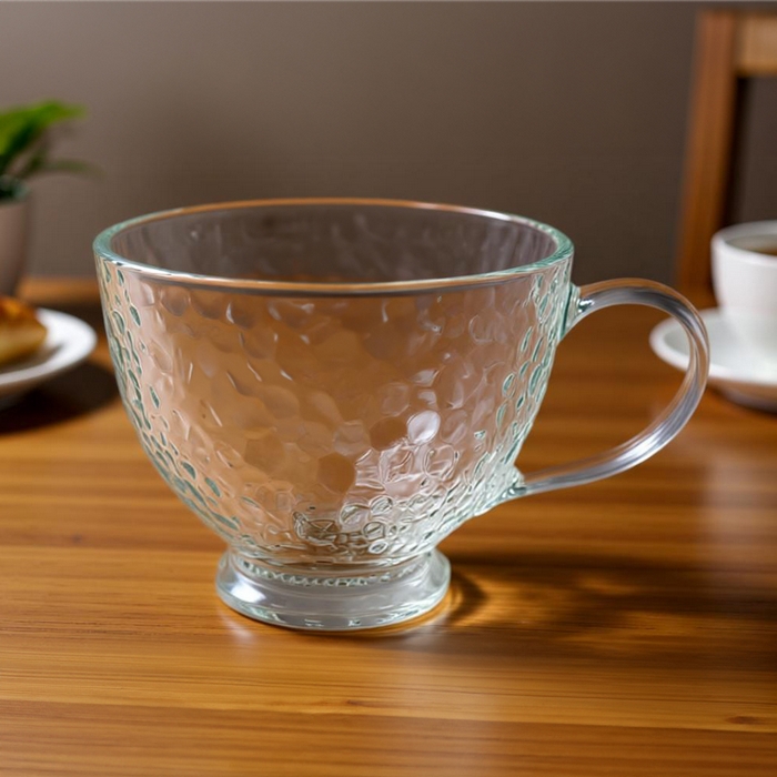 Cup, JINGYUAN, Glass, Transparent, 430ml