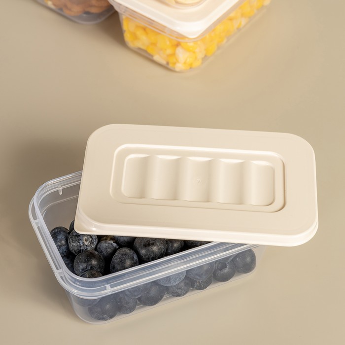 Container, SOFT CHEF, Plastic, 600 ml, 14 cm, 11 cm, 4.8 cm
