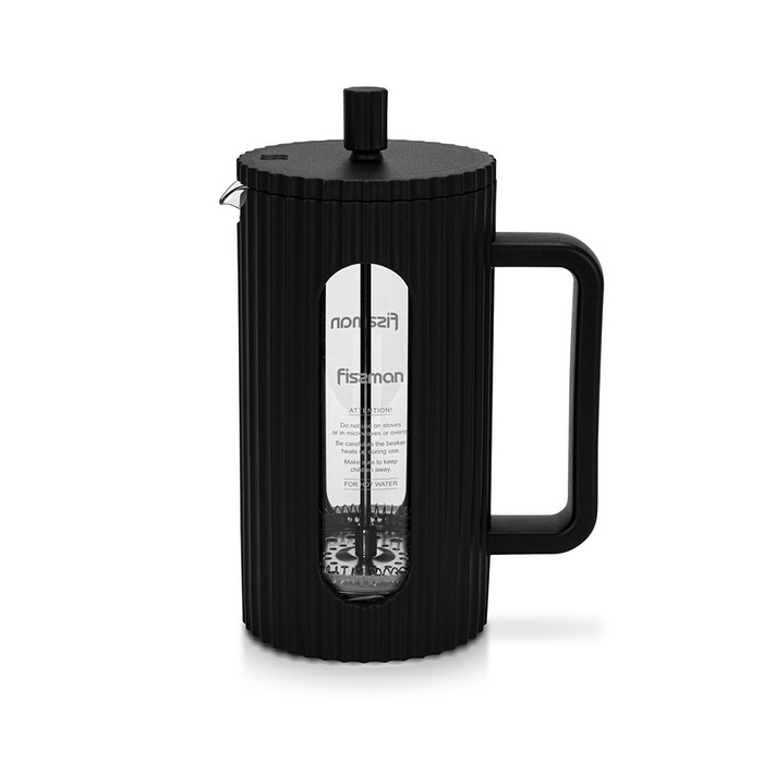 Infuzor cu presa, FISSMAN, Sticla/Plastic, 1 L