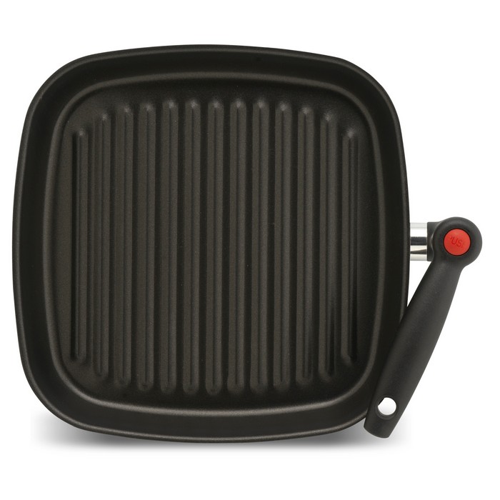 Fry pan, PIARDI HOME, Aluminium, 28x28 cm, Non-stick, 2mm, Grill, 2.5 mm, Electrical,gas