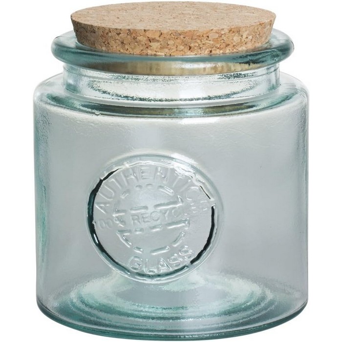 Recipient depozitare, SAN MIGUEL, Sticla, Cu capac, 800ml, 13 cm, 12cm, Authentic