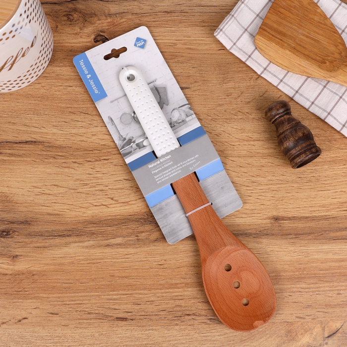 Kitchen shovel, Tessie&Jessie, Silicone/Wood, Kitchen